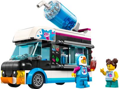 LEGO® Town 60384 Penguin Slushy Van Building Kit