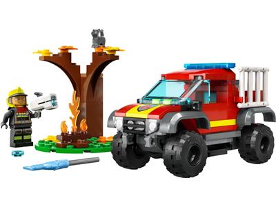 LEGO® Town 60393 4x4 Fire Truck Rescue Building Kit