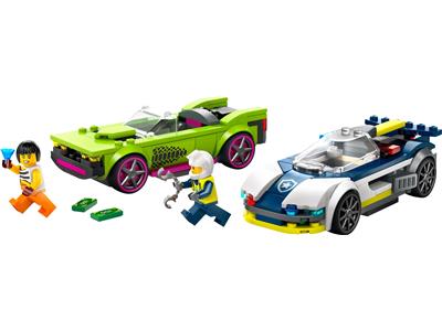 LEGO® Town 60415 Police Car and Muscle Car Chase Building Kit