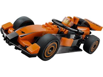 LEGO® City 60442 - F1 Driver with McLaren Race Car Preowned Building Kit