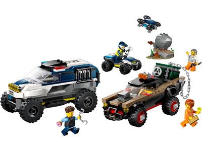 LEGO® City 60449 - Off-Road Police Car Chase Preowned Building Kit