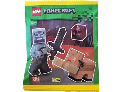 LEGO® Polybag – Minecraft 662503-1 Orc Warrior with Baby Hoglin and Magma Cube