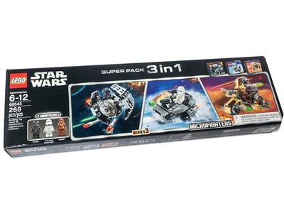 LEGO® Star Wars Bundle Pack 66543 -, Super Pack 3 in 1 (Sets 75126, 75128, and 75129) Preowned Building Kit