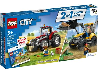 LEGO® Town 66772 City Bundle Pack Big Wheel Gift Set Building Kit