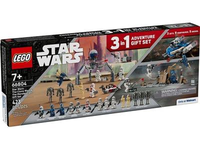 LEGO® Star Wars 66804-1 Star Wars Bundle Pack, 3 in 1 Star Wars: The Clone Wars & The Mandalorian Gift Set