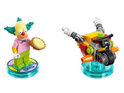 LEGO® Dimensions 71227 Fun Pack - The Simpsons Krusty & Clown Bike Building Kit