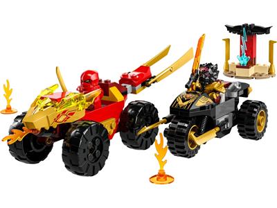 LEGO® NINJAGO 71789 Kai and Ras's Car and Bike Battle Building Kit