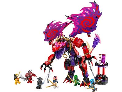 LEGO® NINJAGO 71832 - Thunderfang Dragon of Chaos Preowned Building Kit