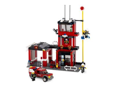 LEGO® City 7240 - Fire Station Preowned Building Kit