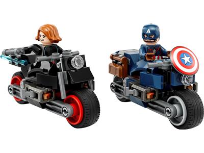 LEGO® Super Heroes 76260 Black Widow & Captain Americas Motorcycles Building Kit