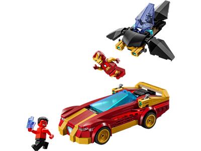 LEGO® Super Heroes 76310 - Iron Man Car & Black Panther vs. Red Hulk Preowned Building Kit