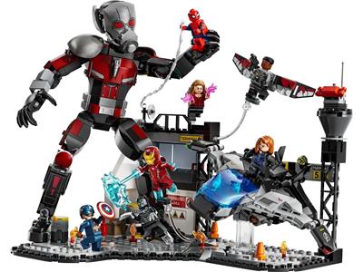 LEGO® Super Heroes 76314 - Captain America: Civil War Battle Preowned Building Kit