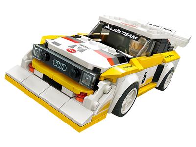 LEGO® Speed Champions 76897 1985 Audi Sport quattro S1 Building Kit