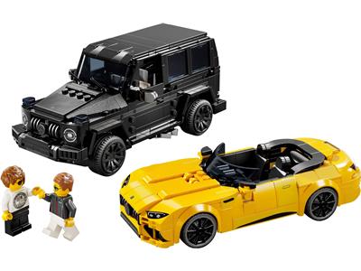 LEGO® SPEED CHAMPIONS 76924 - Mercedes-AMG G 63 & Mercedes-AMG SL 63 Preowned Building Kit
