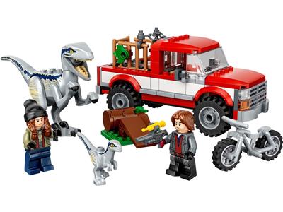 LEGO® Jurassic World 76946 - Blue & Beta Velociraptor Capture Preowned Building Kit
