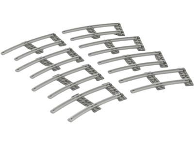 LEGO® Train 7851-1 8 Curved Rails Gray 4.5v