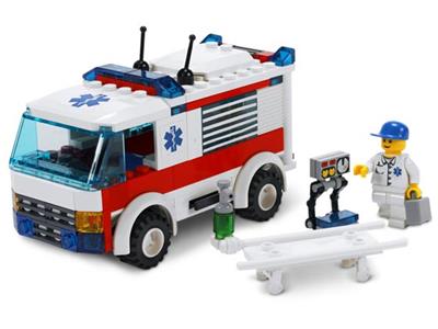 LEGO® City 7890 - Ambulance Preowned Building Kit