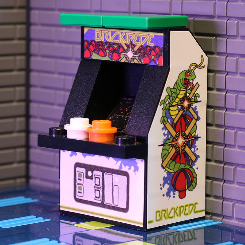 Brickshow Shop Custom Brickipede Arcade Machine made using LEGO parts - B3 Customs Building Kit