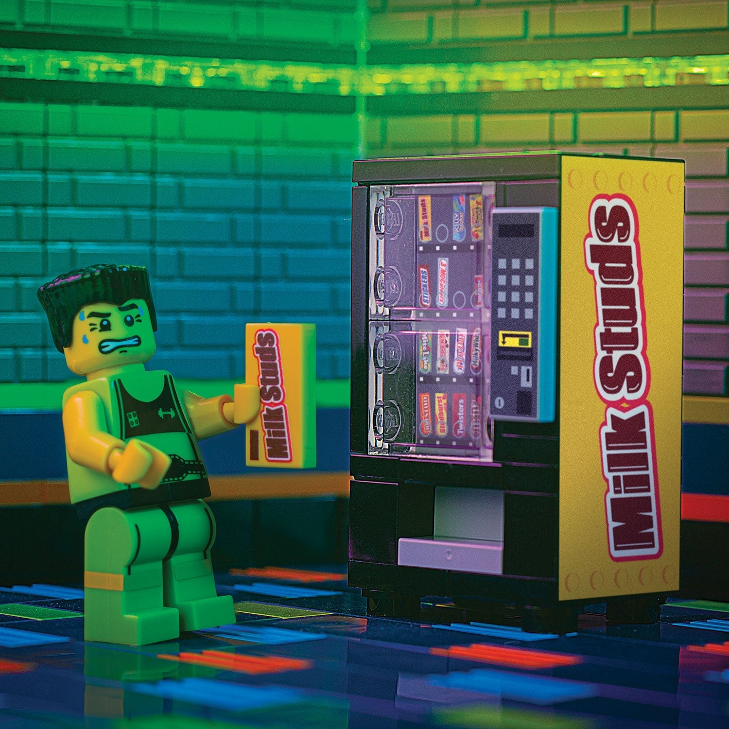 Brickshow Shop Milk Studs - B3 Customs® Candy Vending Machine Building Kit