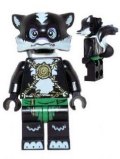 Preowned LEGO® Minifigure – LEGENDS OF CHIMA loc029 Skinnet