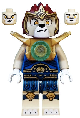 Preowned LEGO® Minifigure – LEGENDS OF CHIMA loc049 Laval Light Armor