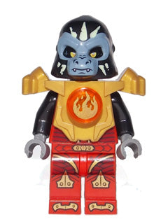 Preowned LEGO® Minifigure – LEGENDS OF CHIMA loc091 Gorzan Fire Chi