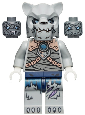 Preowned LEGO® Minifigure – LEGENDS OF CHIMA loc126 Saber-Tooth Tiger Warrior 2