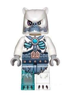 Preowned LEGO® Minifigure – LEGENDS OF CHIMA loc127 Iceklaw