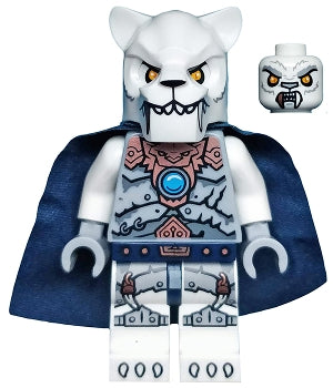 Preowned LEGO® Minifigure – LEGENDS OF CHIMA loc161 Sir Fangar Dark Blue Cape