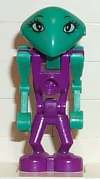 Preowned LEGO® Minifigure – Space lom007 Life on Mars (LoM) Martian Cassiopeia