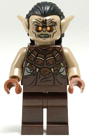 Preowned LEGO® Minifigure – The Hobbit & TLOTR lor023 Mordor Orc Dark Tan