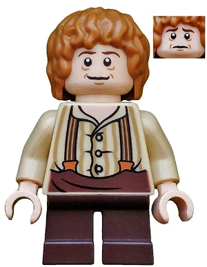 Preowned LEGO® Minifigure – The Hobbit & TLOTR lor029 Bilbo Baggins Suspenders
