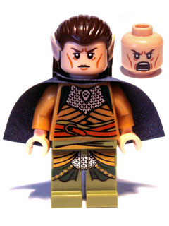 Preowned LEGO® Minifigure – The Hobbit and The Lord of the Rings lor033 Elrond Short Cape