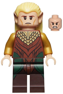 Preowned LEGO® Minifigure – The Hobbit & TLOTR lor035 LEGO®las Reddish Brown and Gold Robe