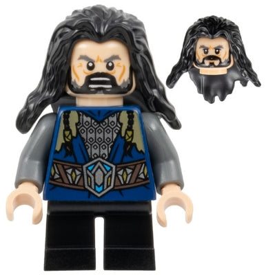 Preowned LEGO® Minifigure – The Hobbit & TLOTR lor040 Thorin Oakenshield Chain Mail