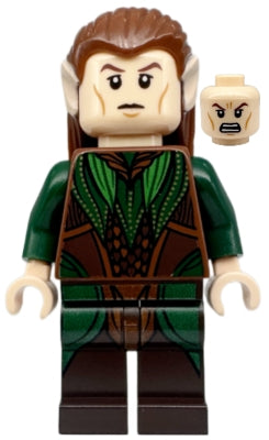 Preowned LEGO® Minifigure – The Hobbit & TLOTR lor080 Mirkwood Elf Dark Green Outfit