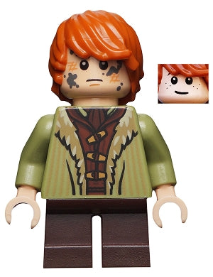 Preowned LEGO® Minifigure – The Hobbit & TLOTR lor100 Bain Son of Bard Coat w/Fur Trim