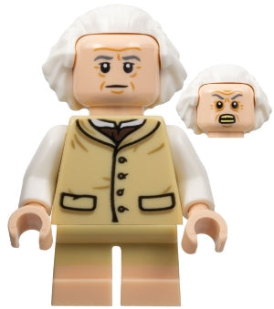 Preowned LEGO® Minifigure – The Hobbit & TLOTR lor117 Bilbo Baggins White Hair