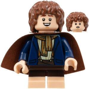 Preowned LEGO® Minifigure – The Hobbit & TLOTR lor123 Peregrin Took (Pippin) Reddish Brown