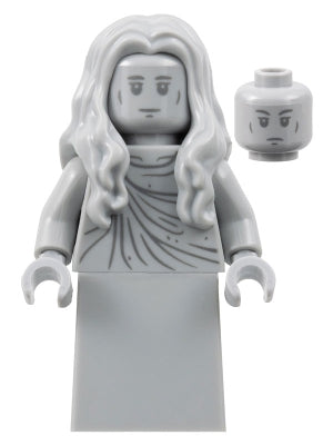 Preowned LEGO® Minifigure – The Hobbit & TLOTR lor130 Elf Statue Wavy Hair Skirt