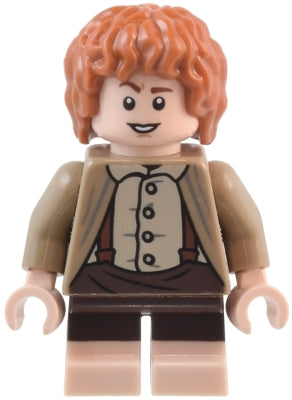 Preowned LEGO® Minifigure – The Hobbit and The Lord of the Rings lor132 Samwise Gamgee (Sam) - Light Nougat Feet