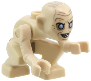 Preowned LEGO® Minifigure – The Hobbit and The Lord of the Rings lor133 Gollum - Round Eyes