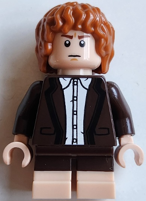 Preowned LEGO® Minifigure – The Hobbit and The Lord of the Rings lor145 (Samwise Gamgee (Sam) - Dark Brown Jacket)