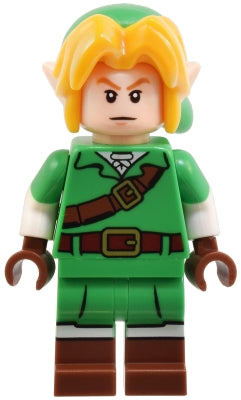 Preowned LEGO® Minifigure – The Legend of Zelda loz002 Link - Bright Green Tunic (with Accessories)