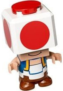 Preowned LEGO® Minifigure – Super Mario mar0010 Toad Happy