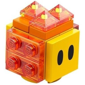 Preowned LEGO® Minifigure – Super Mario mar0040 Lava Bubble Scanner Code w/Medium Azure Lin