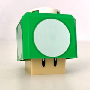 Preowned LEGO® Minifigure – Super Mario Series 3 mar0066 1-Up Mushroom Super Mario Series 3