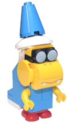 Preowned LEGO® Minifigure – Super Mario mar0084 Kamek 2 Dark Azure Plates 2 x 3