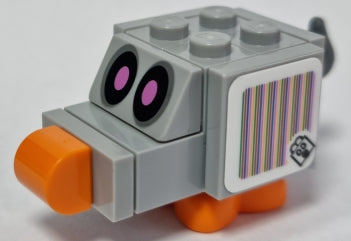 Preowned LEGO® Minifigure – Super Mario Series 4 mar0092 Scaredy Rat Super Mario Series 4