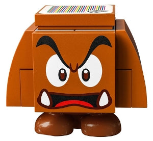 Preowned LEGO® Minifigure – Super Mario mar0115 Goomba Angry Open Mouth